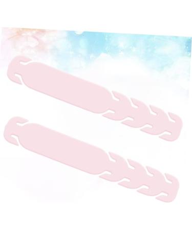 Fomiyes 10th Buckle Face Cover Holder | Elastic Mask Strap Buckle & Ear Clips | Pink Mask Accessories for Comfortable Wear - Buy Online on GoSupps.com