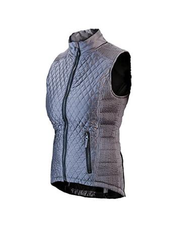 Toklat Irideon Kids Fairfield Quilted Vest, Silver Shimmer - Small