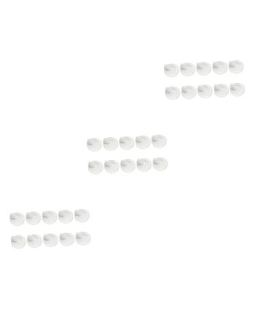 Healvian 15 Pairs Clip Pad Flip Toe Protectors Forefoot Pads Thong Sandals Toe Protectors Cushions Orthotic Insoles Toe Guard Half Insoles for Women Clamshell Gel Silicone Sandal Pad Assorted Colorx3pcs 3.5X3.5X1.8CMx3pcs