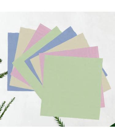 Ciieeo 100Pcs Eyeglasses Cleaning Cloth - 10x10cm Lens Cleaning Cloths for Glasses & Screens - Premium Microfiber Cloths for Smudge-Free Vision - Buy Online on GoSupps.com