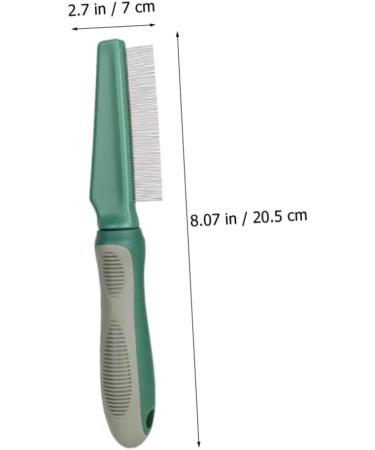 Peigne D m lant pour Chiens et Chats Peigne Dents Fines avec Manche Accessoire de Toilettage Portable pour Animaux de Compagnie - Buy Online on GoSupps.com