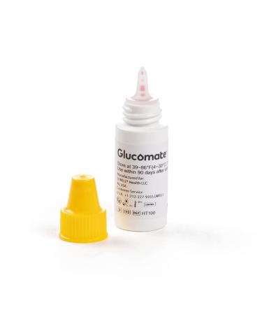 Glucose Monitor Kit | Blood Sugar Test Kit with Test Strips & Lancets for Diabetes Testing - Glucomate Blood Glucose Monitor with 100 Strips & 100 Lancets - Buy Online on GoSupps.com
