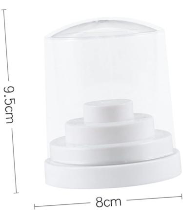 Healeved 1pc 48 Nail Bit Organizer Nail Bit Holder Stand Teeth Gems Kit Nail Drill Bits Holder Display Storage Container Nail Bit Stand Nail Display Stand White Manicure Grinding Head Size 1 White - Buy Online on GoSupps.com