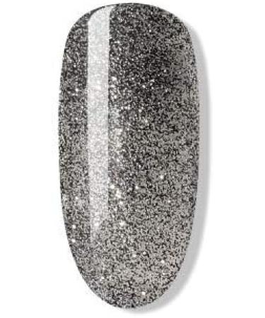 Bluesky Gel Nail Polish Himalaya Silver Glitter Grey - Autumn/Winter 2020 Collection | Long Lasting Chip Resistant | 10 ml (Pack of 1) - Buy Online on GoSupps.com