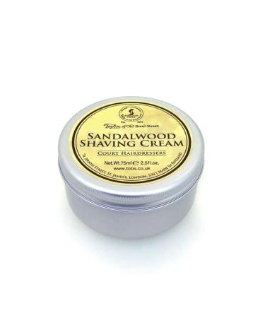Taylor Of Old Bond Street Sandalwood Shaving Cream 2.03 oz - Premium Men s Grooming Smooth Shave International Shipping - Buy Online on GoSupps.com