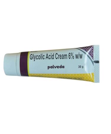 palveda Glycolic Acid Cream 6% 30g Skin Care Treatment