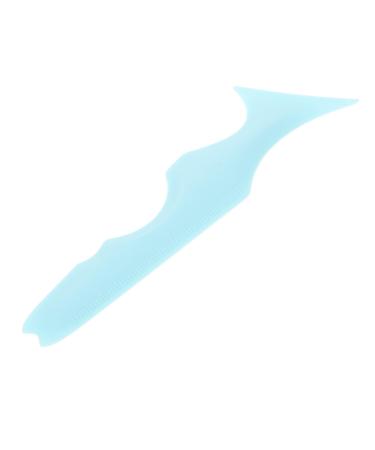 Abaodam 2pcs Silicone Beauty Ruler eyelash tools silicone eyeliner applicator tool Makeup Supply eyeshadow