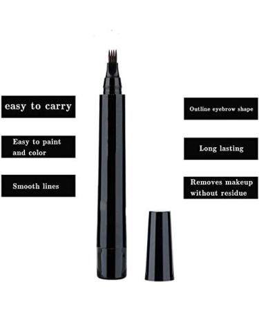  Bprtcra Water and Sweat Resistant Beard Pencil for Men Effective Facial Hair Repair Form Waterproof and Sweat Resistant Solution (Dark Brown) - Buy Online on GoSupps.com