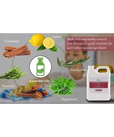 Naeterra 64 Oz Aromatherapy Cleaning Concentrate & 10ML Essential Oils - Eco-Friendly Natural Cleaning Solutions - Buy Online on GoSupps.com