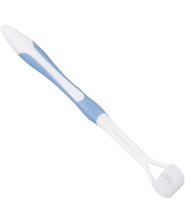Adult Soft Bristle 3-Sided Toothbrush - Blue | Manual Toothbrush for Effective Cleaning - Buy Online on GoSupps.com