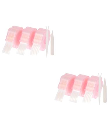 Housoutil 6 Rolls Double Eyelid Sticker Makeup Eyelid Tape Eyelid Stickers Makeup Beauty Stickers Invisible 5x5x2.5cmx2pcs Pinkx2pcs