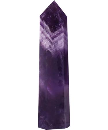 Crystal Column Single Pointed Stone Healing Accessory Model for Yoga Studio Church Meditation Accessory Crystal Stone Decor - Buy Online on GoSupps.com