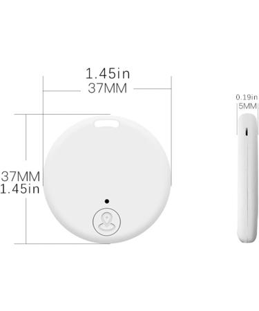 Portable GPS Tracking Bluetooth 5.0 Mobile Key Tracking with Ring  Smart Anti-Loss Device Waterproof Device Tool Pet Locator for Pet Cats Dogs Wallet Key Black One Size - Buy Online on GoSupps.com