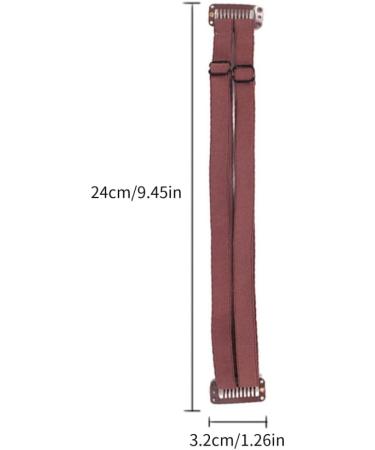 Face Lifting Bands 2 pcs Invisible Slimming Strap Anti Wrinkle Patch Strips Face Slimming Tools for Dpuble Clips Brown - Buy Online on GoSupps.com