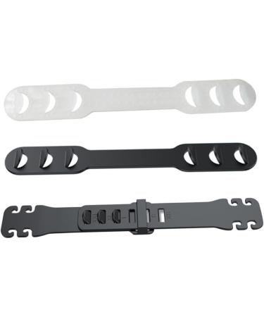 Gleavi 20 Elastic Mask Strap Buckles - Ear Adjustment Hooks for Face Masks | Earring Tape & Ear Protection - S Hook Ear Expanders (13.3x2cm) - Buy Online on GoSupps.com