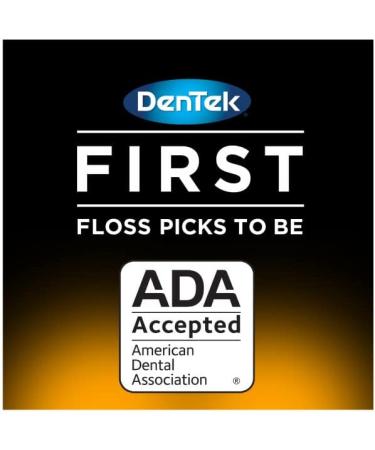 Dentek Comfort Clean Floss Picks Cool Mint 150 ea - Dental Floss for Gentle and Effective Cleaning - Buy Online on GoSupps.com