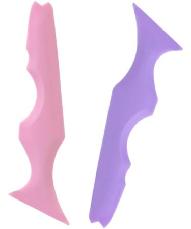 Balacoo 10 Pcs Silicone Beauty Ruler Glue Tape Lip Liner Makeup Accessory Makeup Supply Eyelash Tool Girl - Buy Online on GoSupps.com