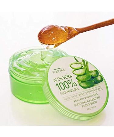 Plan 36.5 Aloe Vera Soothing Gel 300g/10.6 oz - Skin-Cooling Hydration for All Skin Types - Buy Online on GoSupps.com