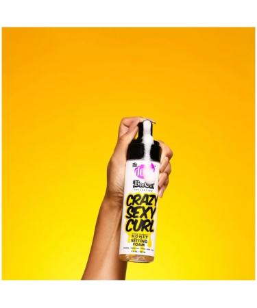  Bee Girl Crazy-Sexy-Curl Honey Setting Foam 7 oz. Frizzy Hair Moisturizing (Pack of 1) - Buy Online on GoSupps.com