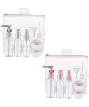POPETPOP 3 Sets Portable Cosmetic Bottle Cosmetics Toiletries Sample Containers Kits Cosmetic Containers Clear Container Cosmetic Storage Bottle Lotion Pink Travel - Buy Online on GoSupps.com