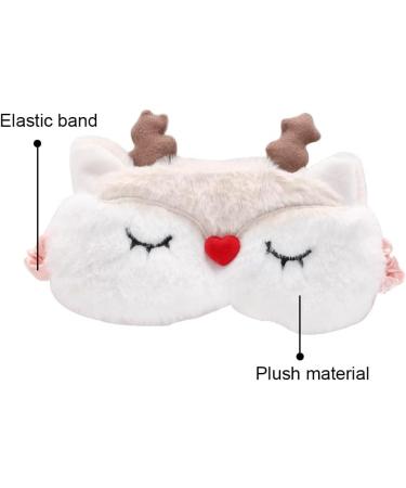 Plush Sleep Mask: Comfortable Blindfold for Kids, Girls, and Adults | Ideal for Travel - Buy Online on GoSupps.com