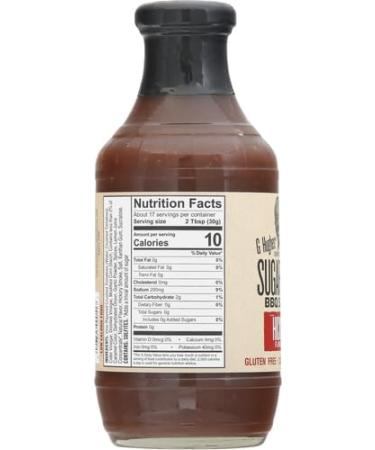 G Hughes Smokehouse Sugar Free BBQ Sauce Hickory 18 Ounce - Buy Online on GoSupps.com