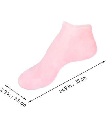 POPETPOP 3 Sets Hydrating Sock Gloves Silicone Heel Cover Heel Socks Moisturizing Socks for Cracked Feet Socks for Dry Feet Moisturizing Foot Cover Remover Sokcs Short Boots Sebs Repair - Buy Online on GoSupps.com