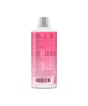 Gymqueen Zero Drink Honey Melon 1000ml - Low-Calorie Sugar-Free Beverage Concentrate with B-Vitamins & Carnitine | Refreshing Syrup for International Shipping - Buy Online on GoSupps.com