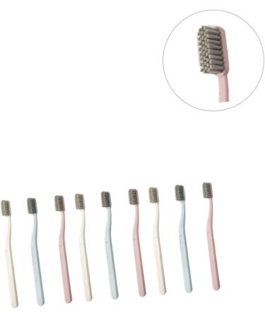 Buy Minkissy 9-Piece Nylon Hard Hair Toothbrush Set | Premium Oral Care for Bright Smiles - International Shipping Available - Buy Online on GoSupps.com