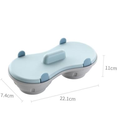 Alipis 1pc Steamed Egg Cup Mini Egg Cooker Steamed Egg Bowl Egg Steamer Lunch Box Two Grids - Buy Online on GoSupps.com