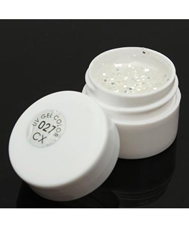 Kingduo 1 Pot of 36 Colours Glitter UV Gel Builder for Nail Art Polish-14 - Buy Online on GoSupps.com