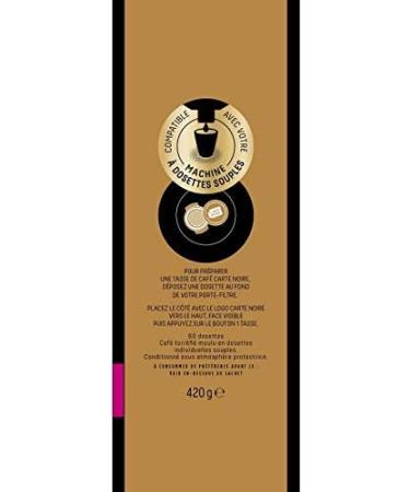  Epicerie Mcarte Noire Classic N 5 420G Coffee Pods - Pack of 2 - Buy Online on GoSupps.com