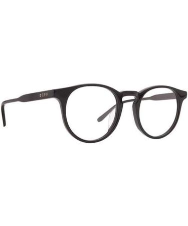 Shop DIFF Sawyer Designer Round Blue Light Blocking Glasses for Men & Women | Stylish Black Frame - International Shipping Available - Buy Online on GoSupps.com