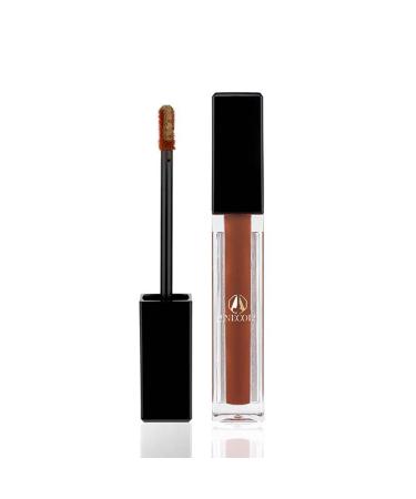Matte Liquid Lipstick 6 Colors Lip Gloss Long Lasting Waterproof And Smudge-Proof - Rich Color Rendering Without Decolorizing(Brick Mauve)