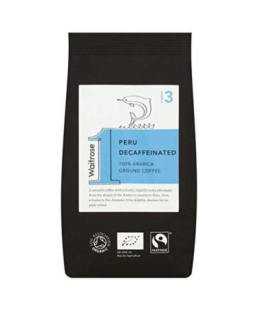 Waitrose Waitrose Organic Decaffeinated Ground Coffee from Peru 227g
