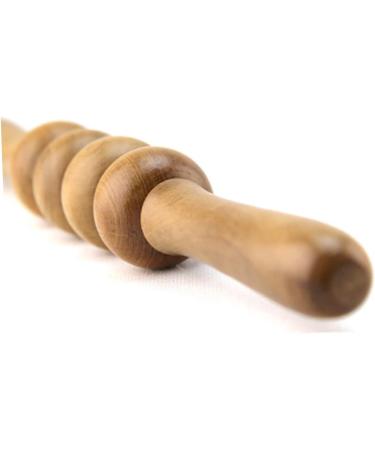 Shop Lurrose Wooden Massage Roller - Full Body Hand Massager & Muscle Relief Tool | International Shipping - Buy Online on GoSupps.com