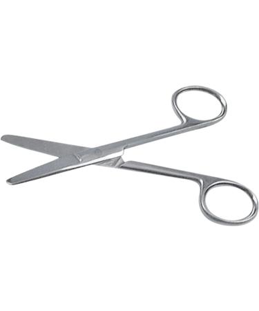 Professional 14 cm Stainless Steel Round Mud Scissors for Home & Garden Use - Ideal for Florists & DIY Projects - Buy Online on GoSupps.com