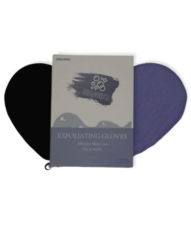 Maggie s Deep Exfoliating Mitt Body Scrub for Soft Skin Exfoliating Glove & Skin Cleanser - Part of the Best Skincare Kit for Women & Men - Cleanse Dead or Dry Skin - Exfoliator Tool 2 Count - Buy Online on GoSupps.com