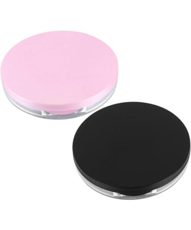 minkissy 8 Sets Powder Puff Storage Box Powder Puff Storage Container Makeup Sponge Holder Circle Mirrors Makeup Sponges Round Makeup Egg Sponge Loose Powder Compact Container Puff Holder - Buy Online on GoSupps.com