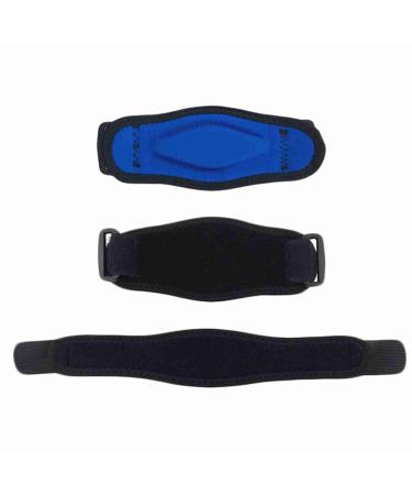 Comfortable Blue Tennis Elbow Strap - Breathable Elbow Support for Fitness Training | EVA Material for Men & Women - Buy Online on GoSupps.com