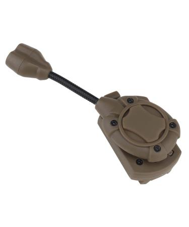 Tactical helmet light three colors signal light adapter to Ops Core and ARC rail helmet lamp brown