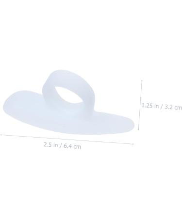 Men's Silicone Toe Separator Set - 4 Pairs | Bunion Pad, Foot Protectors, Gel Spacers, Insoles | Foot Care Kit for Hammer Toe, Curly Toe, and Bunion Relief - Buy Online on GoSupps.com