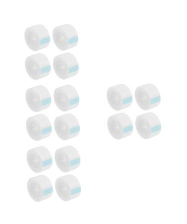 Balacoo 16 Rolls Invisible Tape Invisible Eyelid Stickers Eye Lift Tape Adhesive Tape Medical Leather Roll 914x2.5cmx4pcs Whitex4pcs
