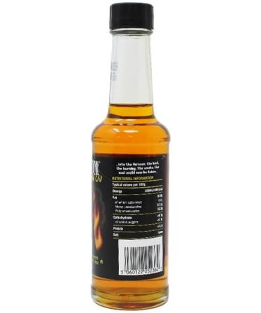 Hot Chilli Oil Oak Smoked Incinerator Pepper Handmade 150ml Grim Readper Food - Buy Online on GoSupps.com