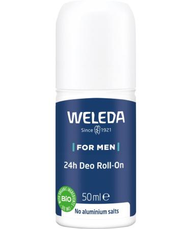 Weleda Weleda For Men 24h Roll-On Deodorant 6 x 50ml