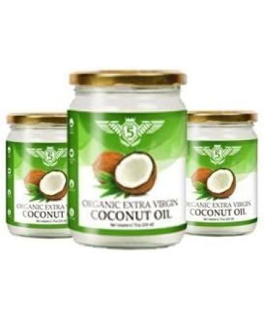 100% Pure Organic Extra Virgin Unrefined Coconut Oi Glass Jar - Kosher Certified 33oz/975mL 33 ounce/975mL - Buy Online on GoSupps.com