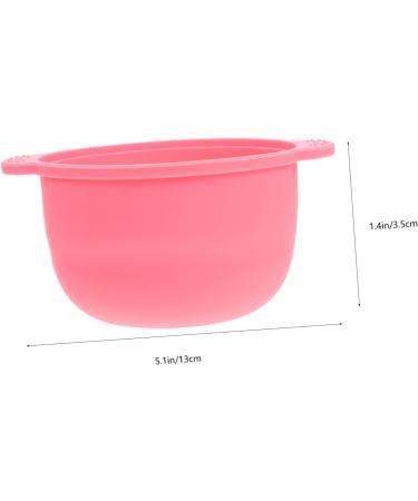 Coheali Silicone Wax Melting Bowl Collapsible Mixing Container & Home Wax Accessories | 13x11cm Pink - Buy Online on GoSupps.com