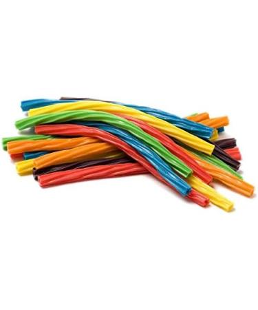  Twizzlers Twizzlers Rainbow Chewy Flavoured Twist Candy 351g - Buy Online on GoSupps.com