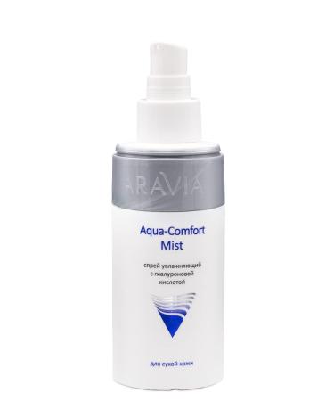 ARAVIA Moisturizing Spray with Hyaluronic Acid - Aqua Comfort Mist 150ml | Hydrating Skincare for All Skin Types - Buy Online on GoSupps.com