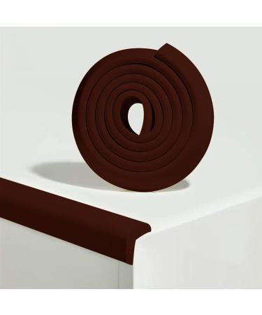 Baby Proofing Edge and Corner Guard Set - 2m / 6.5ft Furniture Bumpers with 8 Corner Guards - Pre-Taped Cushions in Brown - Child Safety Protectors - Buy Online on GoSupps.com
